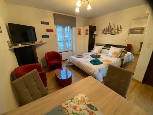 Apartamento Studio Cancale - Port de La Houle - Class� 2 �toiles