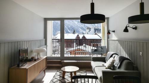Apartamento Appartement La Vall�e Blanche Avec Parking Gratuit