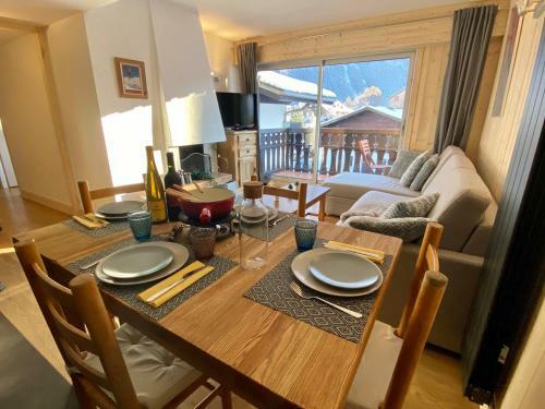 Cosy Apartment Ski In Out And Mt Blanc View