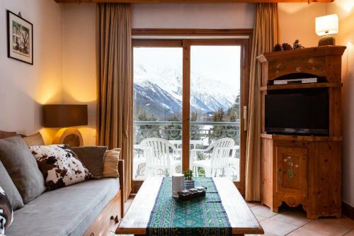 2br Apartment Close To Ski Lift With Mt Blanc View