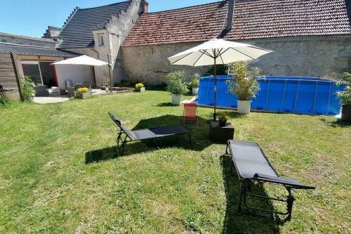 Maison Chaleureuse Et de D�tente Avec Piscine Et Spa