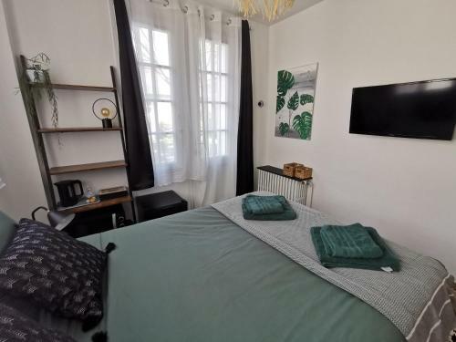 Hostal Les Rauches - Quai Loire - Chambre Jungle