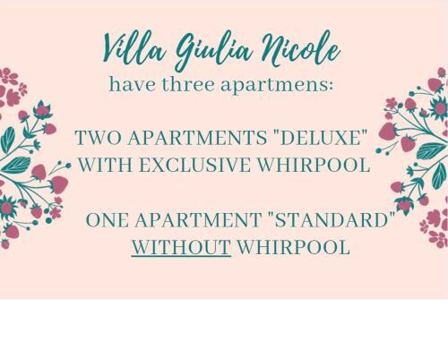 "villa Giulia Nicole" Apartaments- Country House