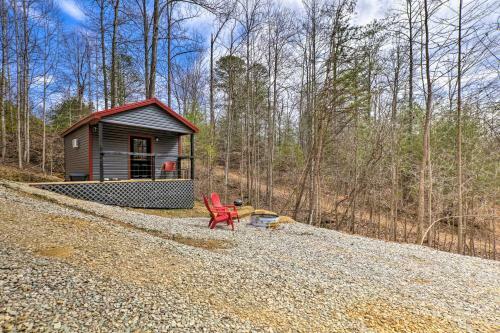 Charming Tiny Cabin With Fire Pit And Mtn Views!