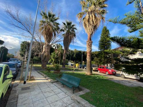 Mondello Beach The House With Green Lawns