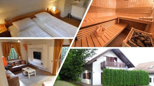 Seepark Kirchheim Ferienhaus Bei Viola Mit Sauna