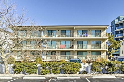 Apartamento Updated Ocean City Condo - Just 60 Steps To Beach!