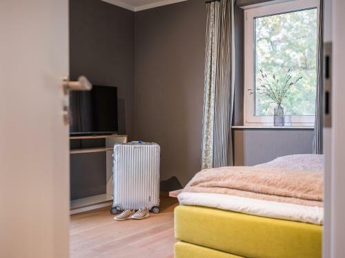 Apartamento Luxus Fewo 122 M� Direkt Am Wasser Mit Boot