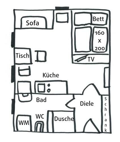 Apartamentos May-apartment K�ln Zentrale Ferienwohnung