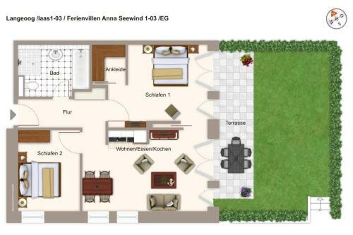 Apartmentvilla Anna See Apartmentvilla Anna See 1-03