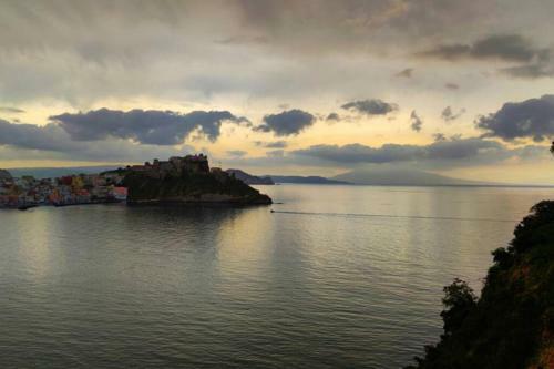 Little House With Yard And Bbq In Procida Island