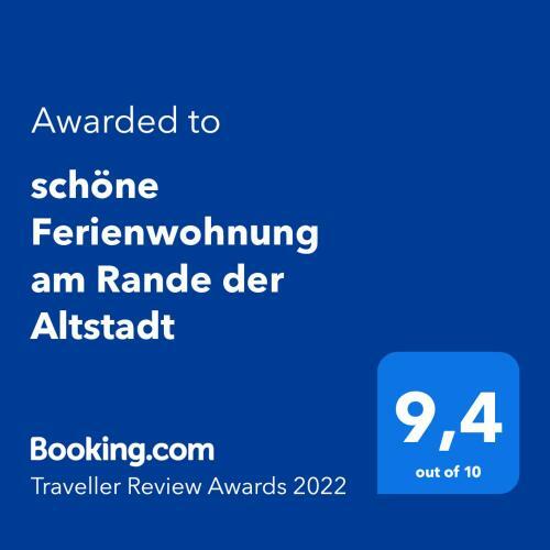 Apartamento Sch�ne Ferienwohnung Am Rande Der Altstadt