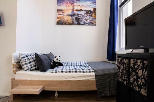 Full House Studios - Blue Apartment - Netflix, Wifi Inkl