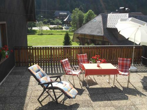 Mountain Apartment In St Blasien With Balcony