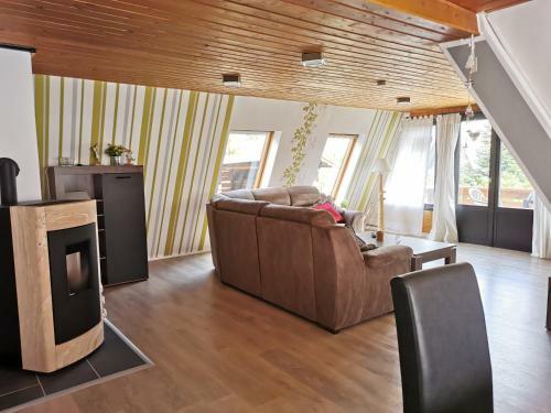 Ferienhaus Erlenwald Mit Pelletofen Und Sauna