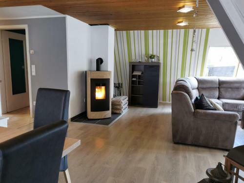 Ferienhaus Erlenwald Mit Pelletofen Und Sauna