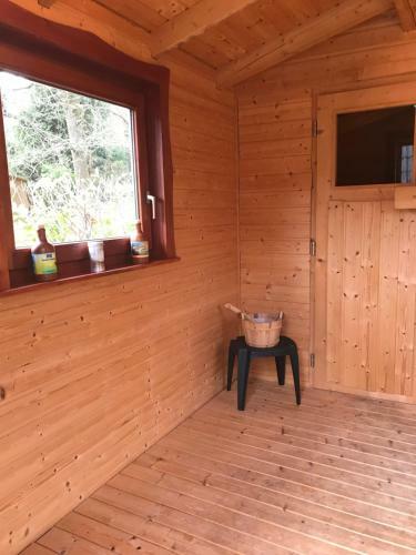 Ferienhaus Erlenwald Mit Pelletofen Und Sauna