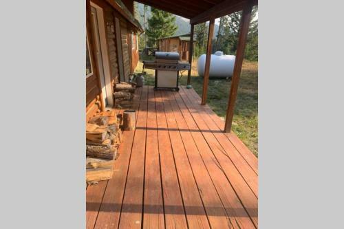 Cabin Bordering National Forest
