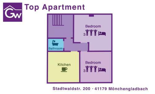 Apartamento G�stewohnung M�nchengladbach Rheindahlen
