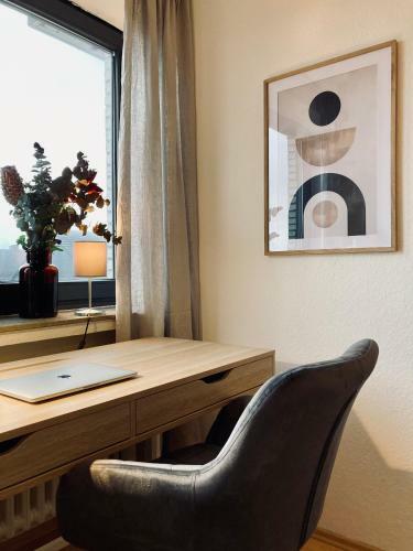 Schickes, Stilvolles Und Helles Apartment In M�nster