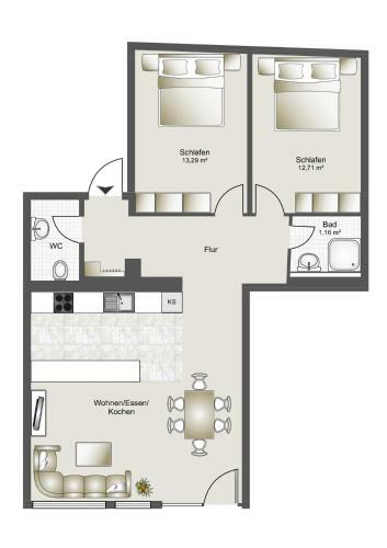 Apartamento Loft Directly Next To Oktoberfest And Downtown