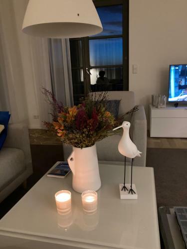 Apartamento Urlaub de Luxe Unter Reet Bach Ins