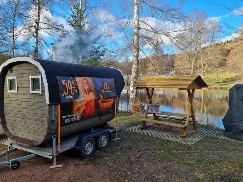 Ferienhaus Direkt Am See Mobilheim Am Sch�nsee
