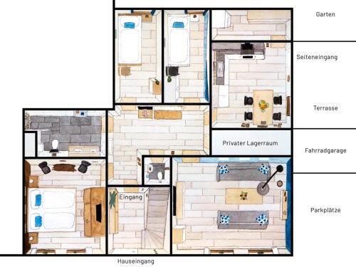 Apartamentos Ferienwohnung Alte B�ckerei Werlte