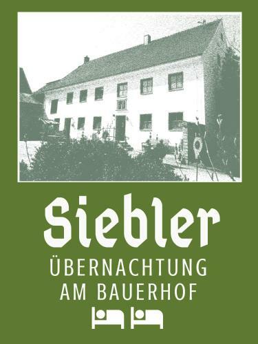 Apartamento Siebler �bernachtungen Am Bauernhof
