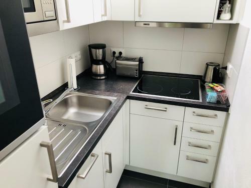 Apartamento Bungalow Am Stadtwald, 24h Check-in