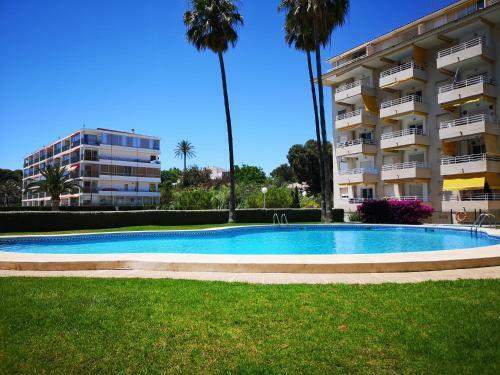 Acogedor Apartamento Frente Al Mar Con Piscina