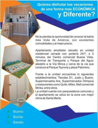 Apto._503. Acogedor Apartamento En Santa Marta.