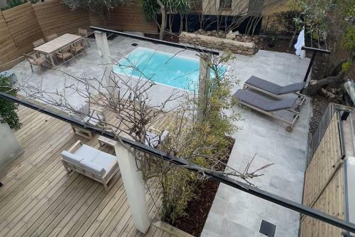 Villa Maison Avec Piscine Chauff�e � 15mn de La Plage