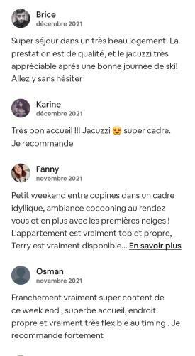 Apartamento Montagne-lac&spa (Jacuzzi Priv�) (Nouveau)
