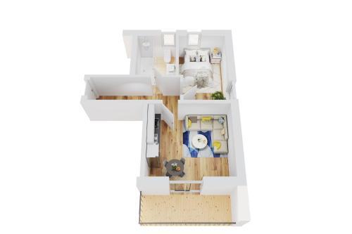 Apartamento Smart Resorts Haus Opal Ferienwohnung 402