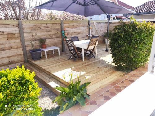Gite Jardin/terrasse Cosy Pres Plages