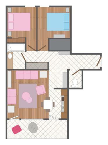 Apartamento Rose Du Lac
