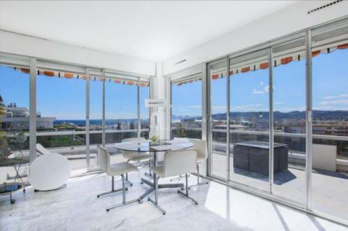 Apartamento New Rooftop With Panoramic Sea View Juan Les Pins