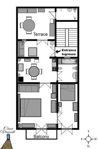 Apartamento Casa Visconti