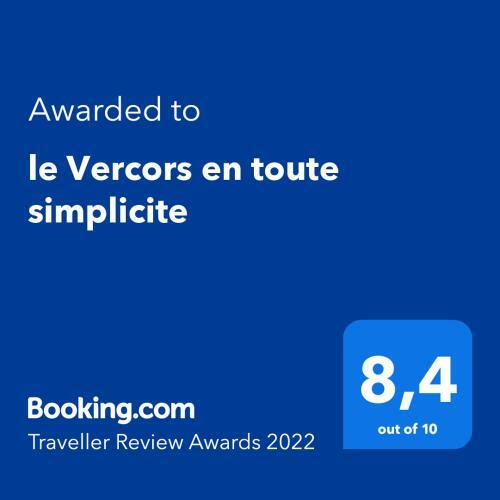 Apartamentos Le Vercors En Toute Simplicite