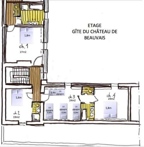 Maison D'h�tes de L'orangerie 14 Personnes