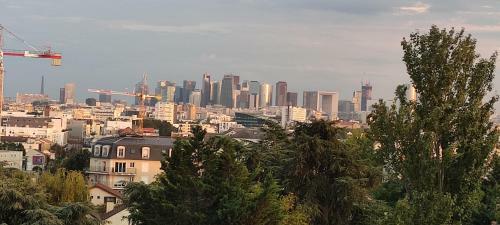 Superb Apartment Panoramic View Paris La D�fense Grand Arche & Eiffel Tower