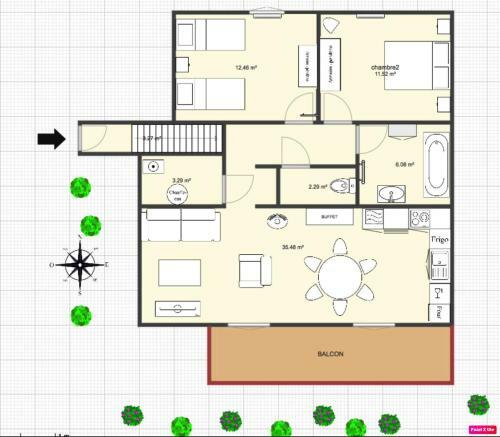 Apartamento Le Chalet D'heidi