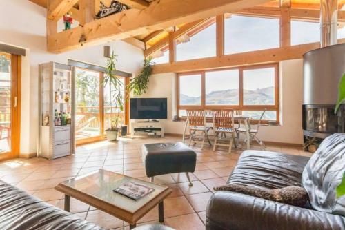 � Arc 1800, Le Chalet Manaro Avec Sa Vue Panoramique