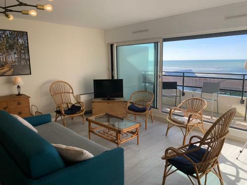 Apartamento Appt Traversant Vu Mer Et Dunes Avec Garage