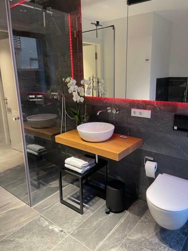 Apartamento Basalt Lodge Am Lehnitzsee