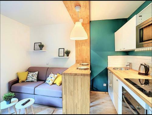 Apartamento Centre Saint-gervais Studio Vert Moderne 2 Pers Proche T�l�cabine