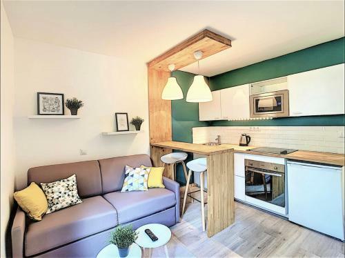 Apartamento Centre Saint-gervais Studio Vert Moderne 2 Pers Proche T�l�cabine