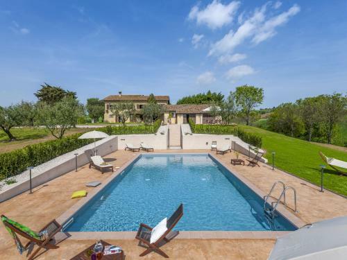 Inviting Holiday Home In San Costanzo With Swimming Pool