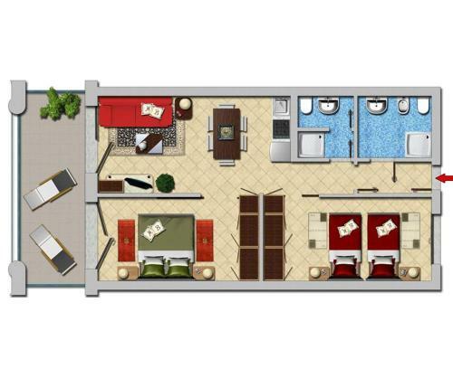 Apartamento Villaggio Olimpico